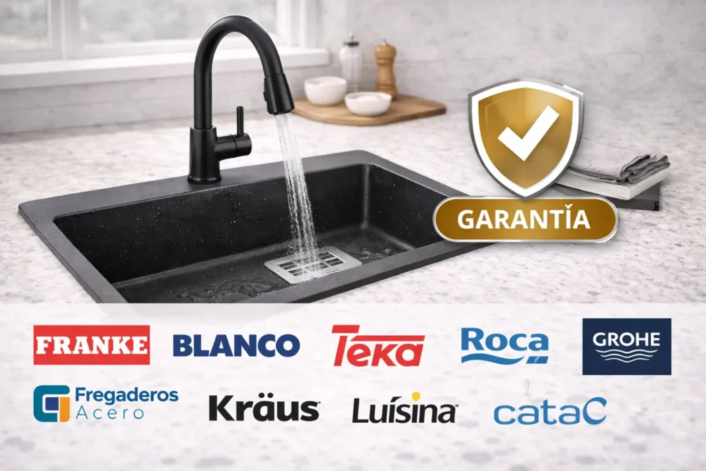 Marcas de pilas de cocina con garantía en ESPAÑA