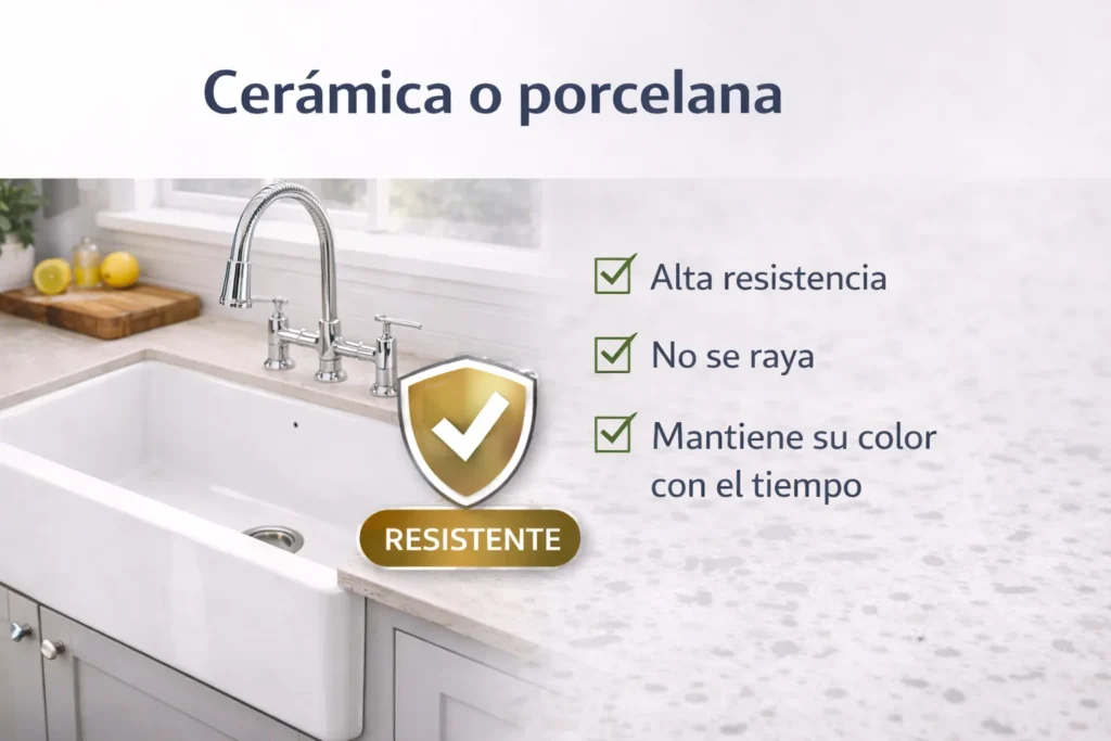 Material resistente - Ceramica o porcelana