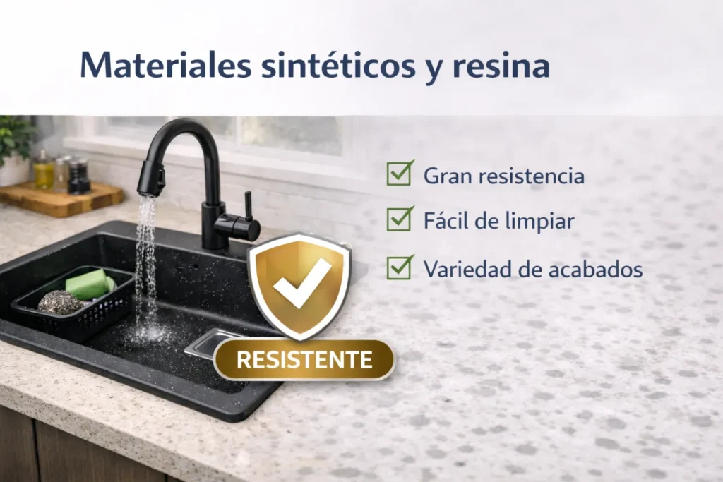 Materiales sintéticos y resinas