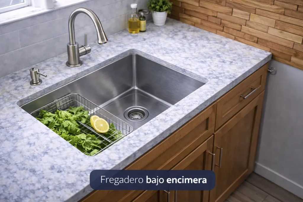 Fregadero bajo encimera